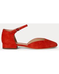 Ralph Lauren - Mary Jane Emellie Aus Wildleder - Lyst