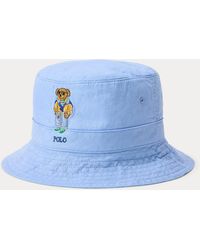 Polo Ralph Lauren - Polo Bear Linen Bucket Hat - Lyst