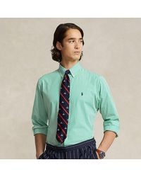 Polo Ralph Lauren - Slim Fit Striped Stretch Poplin Shirt - Lyst