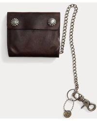 RRL - Leather Chain Wallet - Lyst