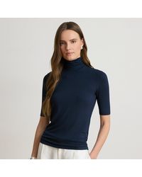 Ralph Lauren - Ralph Stretch Jersey Turtleneck - Lyst
