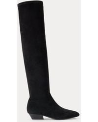 Ralph Lauren - Weslee Sheep-Suede Tall Boot - Lyst