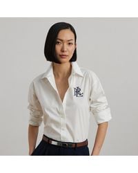 Ralph Lauren - Relaxed Fit Stretch Cotton Shirt - Lyst