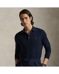Polo Ralph Lauren - Cotton Polo-Collar Jumper - Lyst