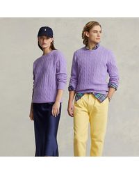 Polo Ralph Lauren - The Iconic Cable-knit Cashmere Sweater - Lyst