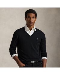 Polo Ralph Lauren - Slim Fit Cotton Jumper - Lyst