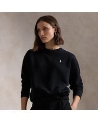 Ralph Lauren - Fleece Crewneck Sweatshirt - Lyst