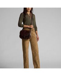 RRL - Leren Crossbodytas - Lyst