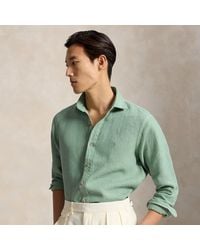 Polo Ralph Lauren - Custom Fit Linen Shirt - Lyst
