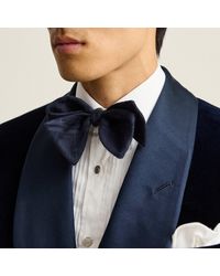 Ralph Lauren - Plaid Silk-Cashmere Bow Tie - Lyst