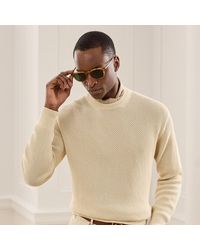 Ralph Lauren - Relaxed Fit Honeycomb Cotton Jumper - Lyst