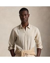 Polo Ralph Lauren - Custom Fit Linen Shirt - Lyst