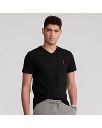 Polo Ralph Lauren - Custom Slim Fit Jersey V-neck T-shirt - Lyst