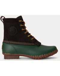 Polo Ralph Lauren - Harvey Suede Duck Boot - Lyst