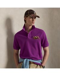 Polo Ralph Lauren - Classic Fit Triple-Pony Mesh Polo Shirt - Lyst