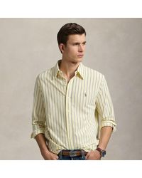 Polo Ralph Lauren - Gestreept Gebreid Oxford Overhemd - Lyst