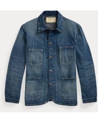 Ralph Lauren - Torrington Denim Engineer Jacket - Lyst