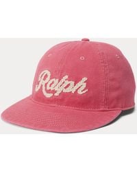 Polo Ralph Lauren - The Ralph Logo Twill Ball Cap - Lyst