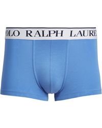 Bleu Boxer Stretch Pony En Big Coton Aj53L4Rq