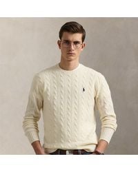 Polo Ralph Lauren - Pull À Torsades En Laine Et Cachemire - Lyst