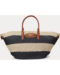 Women's Ralph Lauren Beach bag tote and straw bags from £125 | Lyst UK