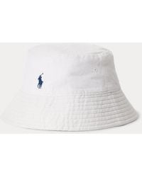 Polo Ralph Lauren - Linen Bucket Hat - Lyst