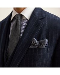 Ralph Lauren - Plaid Cashmere-Silk Pocket Square - Lyst