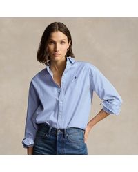 Polo Ralph Lauren - Relaxed Fit Striped Cotton Shirt - Lyst