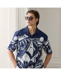 Ralph Lauren - Relaxed Fit Art Deco-Print Camp Shirt - Lyst