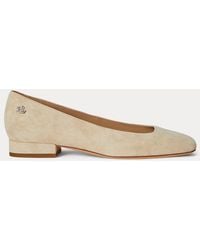 Ralph Lauren - Ballerina Emellie Aus Wildleder - Lyst