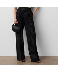 Ralph Lauren - Jody Striped Washed Trousers - Lyst