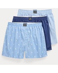 Polo Ralph Lauren - Cotton Boxer 3-Pack - Lyst