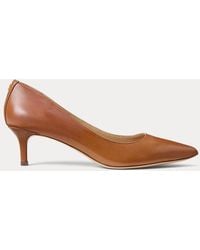 Ralph Lauren - Adrienne Leather Pump - Lyst