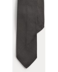 Ralph Lauren - Pin Dot Silk Narrow Tie - Lyst
