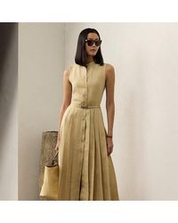 Ralph Lauren - Robe Kennedi Sans Manches En Lin - Lyst