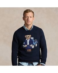 Ralph Lauren - Pullover mit Polo Bear - Lyst