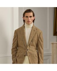 Ralph Lauren - Ralph Lauren Kent Hand-Tailored Houndstooth Jacket - Lyst