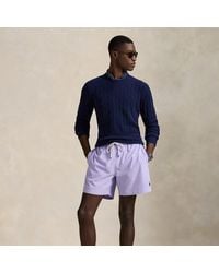 Ralph Lauren - 5.75-Inch Traveler Classic Swim Trunk - Lyst