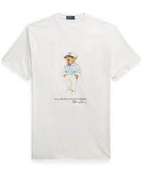 Ralph Lauren - Große Größen - Jersey-T-Shirt mit Polo Bear - Lyst