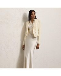 Ralph Lauren - Falda Masina De Raso Elástico - Lyst