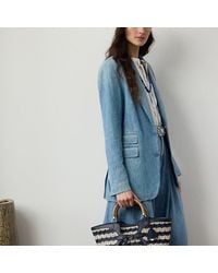 Ralph Lauren - Die Tragetasche Ralph Lauren Aus Bast - Lyst