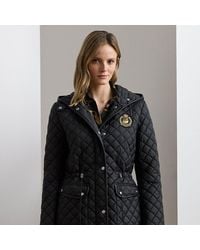 Ralph Lauren - Anorak Mit Rautensteppung Und Wappen - Lyst