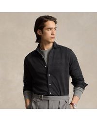 Polo Ralph Lauren - Glen Plaid Jacquard-knit Jersey Shirt - Lyst