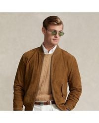 Polo Ralph Lauren - Giacca in suede - Lyst