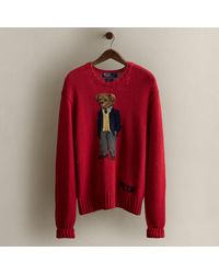 Ralph Lauren - 2001 Hand-Knit Bear Sweater - Lyst