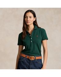 Ralph Lauren - Slim Fit Stretch Polo Shirt - Lyst