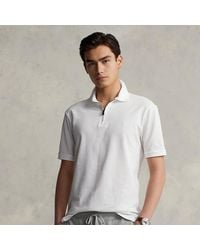 Polo Ralph Lauren - Custom Slim Fit Mesh Polo Shirt Van Stretch - Lyst