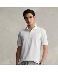 Ralph Lauren - Custom Slim Fit Stretch Mesh Polo Shirt - Lyst