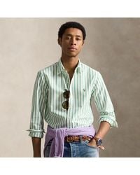 Polo Ralph Lauren - Slim Fit Striped Oxford Shirt - Lyst