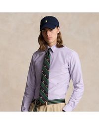 Polo Ralph Lauren - Camisa oxford Custom Fit con iniciales - Lyst